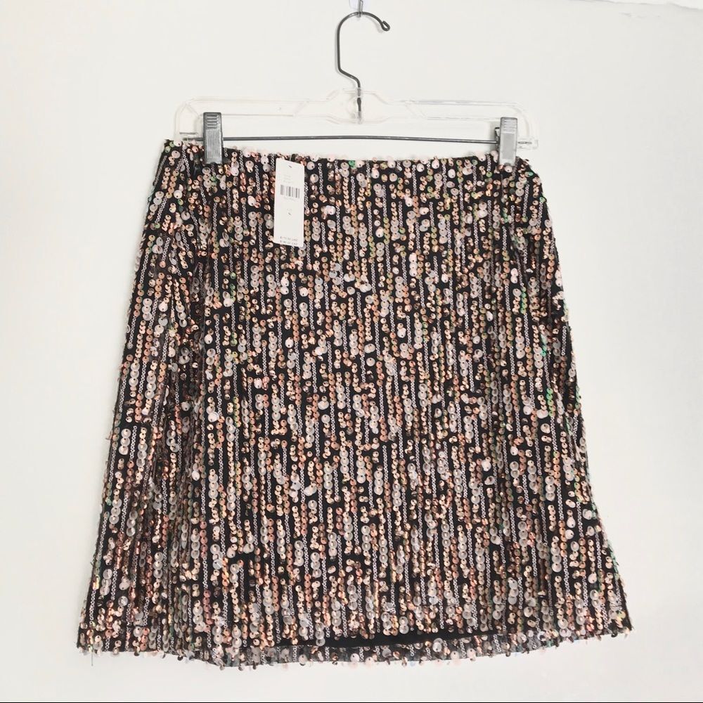 Anthropologie Corey Lynn Calter Sequined Miniskirt Size Small NWT - Picture 11 of 11